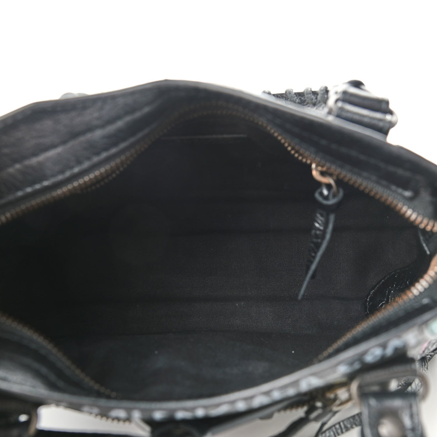 Balenciaga Agneau Arena Graffiti All Over Classic Hardware Mini City Black Multicolor 5 of 9