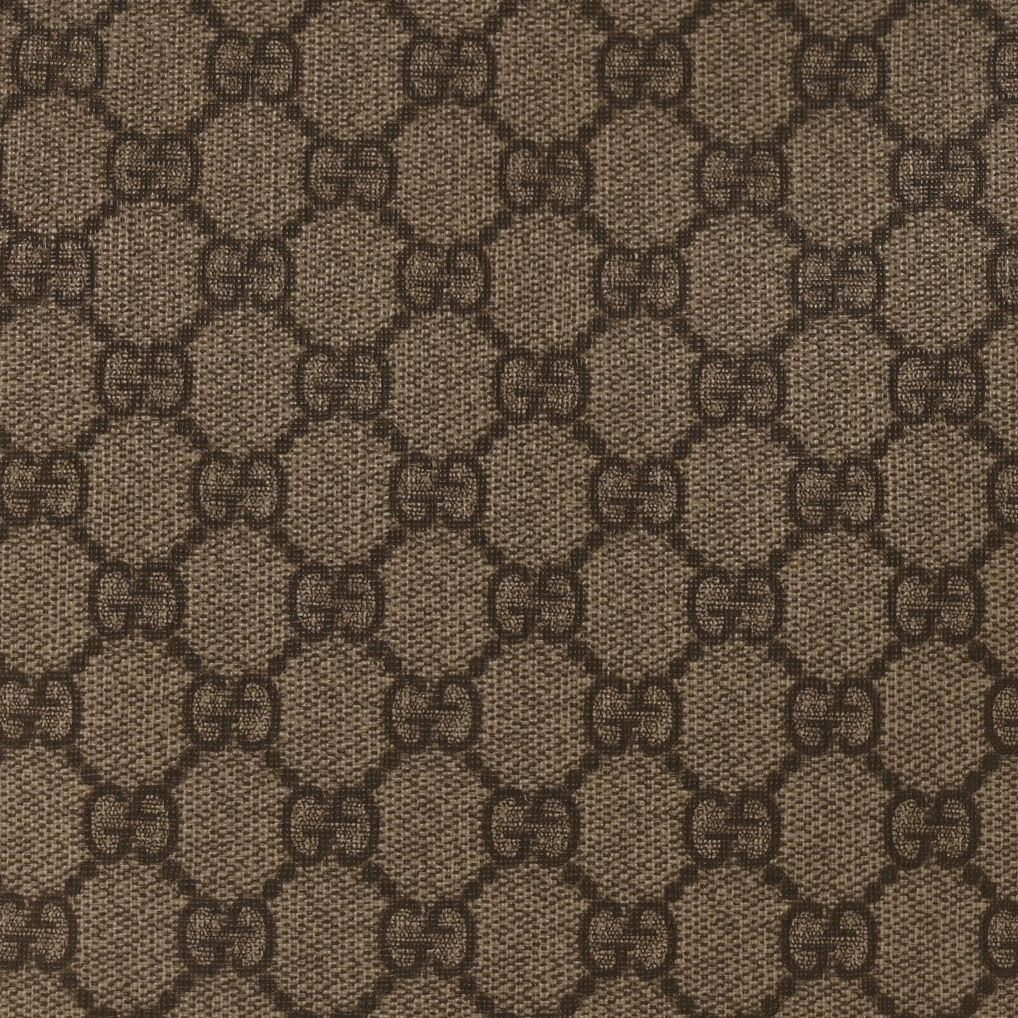 GG Plus Monogram Flat Vertical Tote Dark Brown