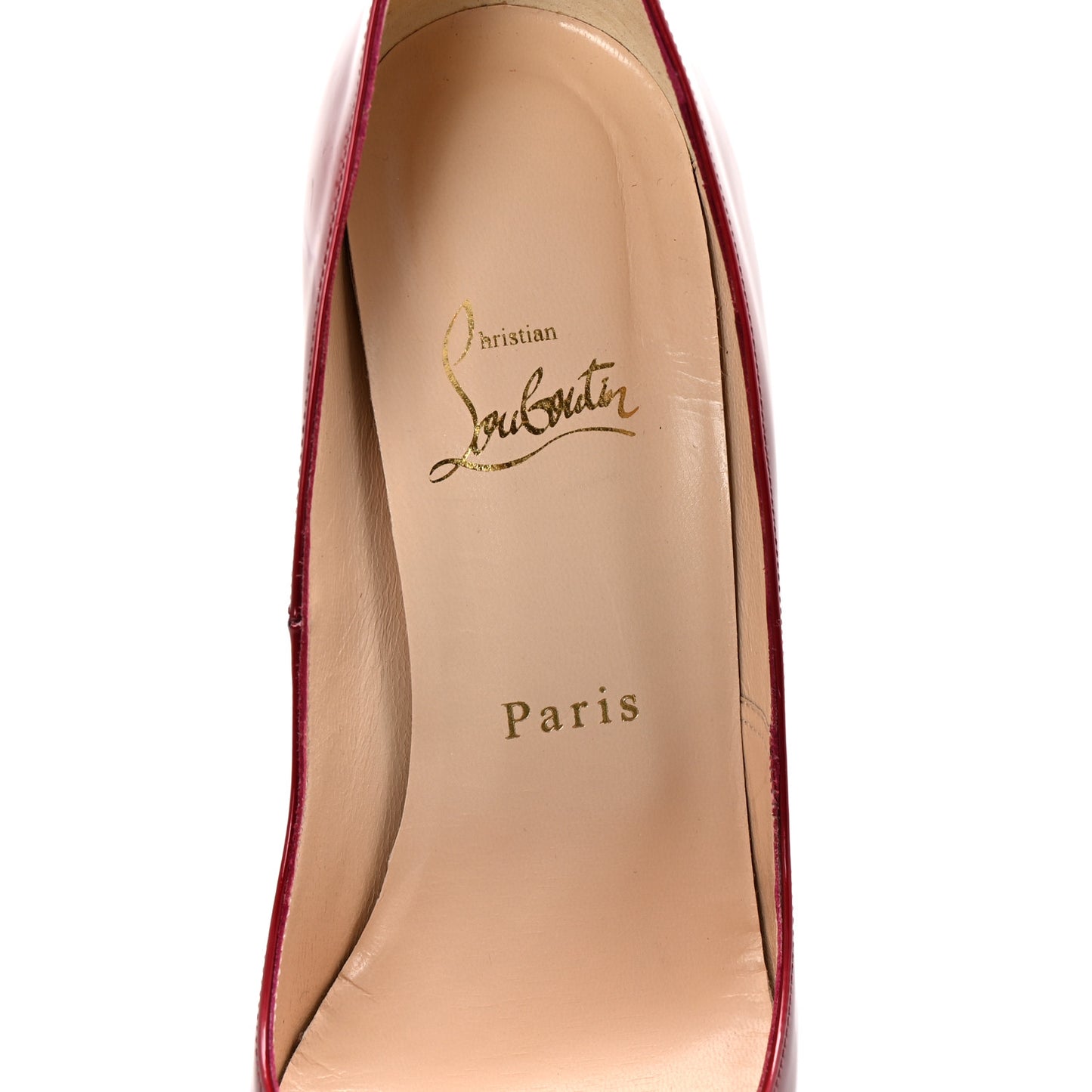 Patent You You 100 Pumps 38.5 Rouge