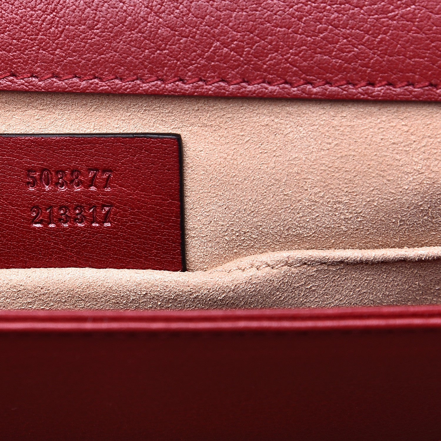 Gucci Suede Calfskin Web Small Ophidia Chain Shoulder Bag New Blue Romantic Cherry 7 of 13