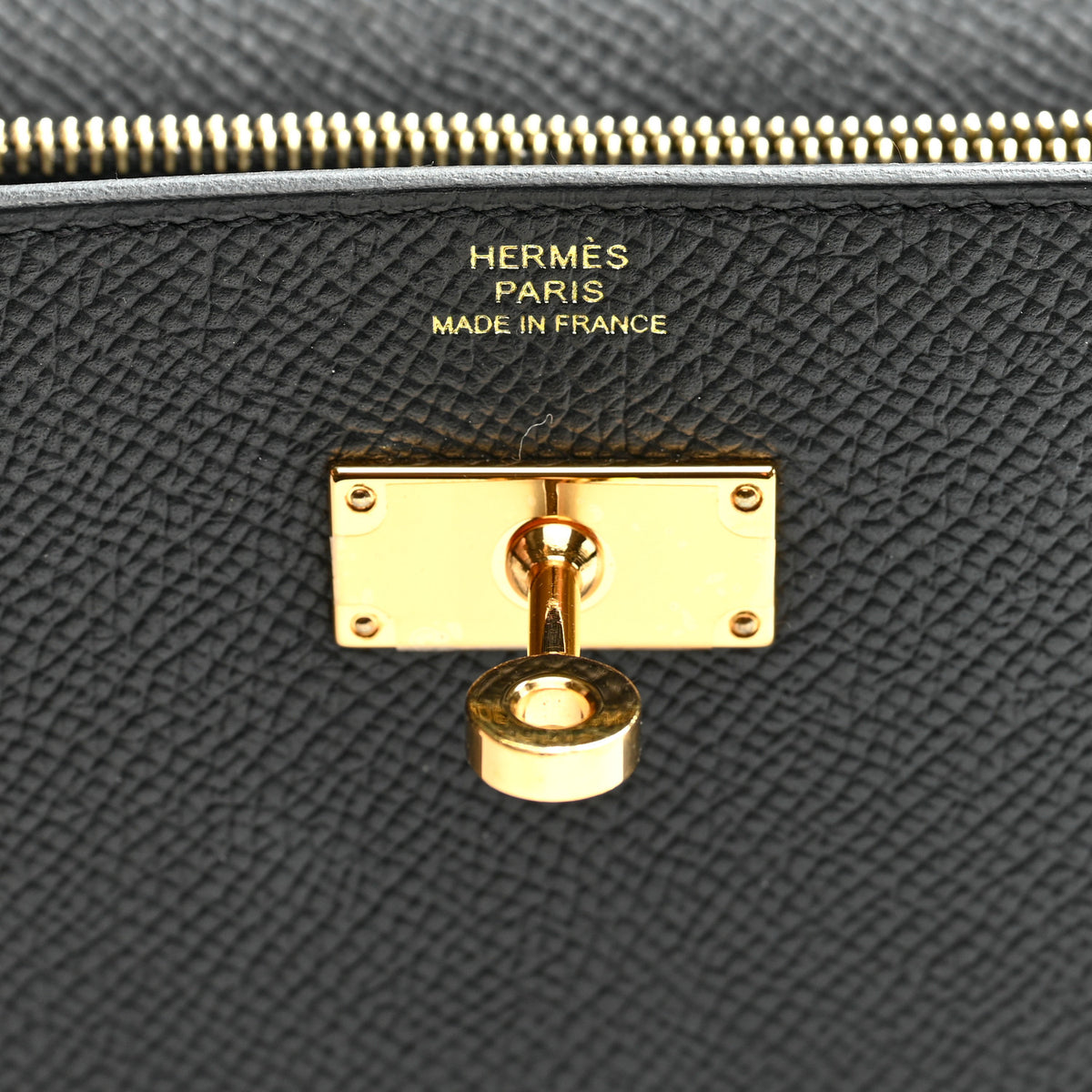Hermes Epsom Kelly Wallet To Go Black 6 of 12