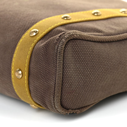 Louis Vuitton Toile Antigua Cabas MM Brown Kaki 9 of 19