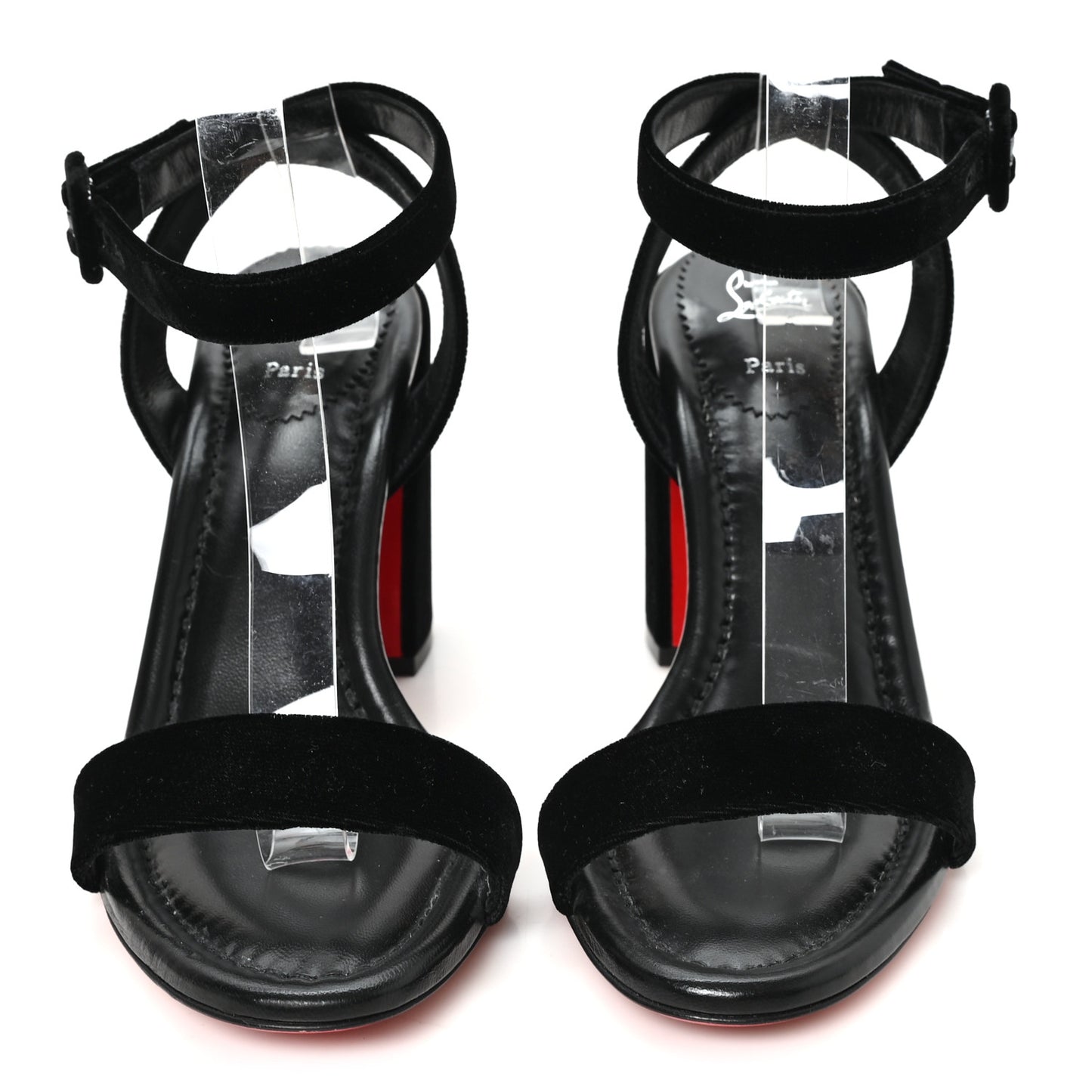 Veau Velours Miss Sabina 85 Sandals 41 Black