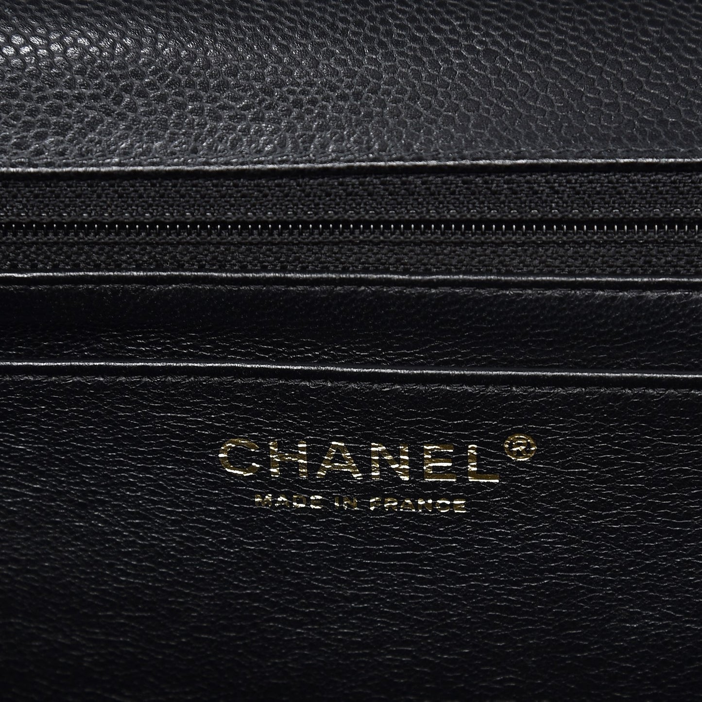 Caviar Quilted Maxi Single Flap Black