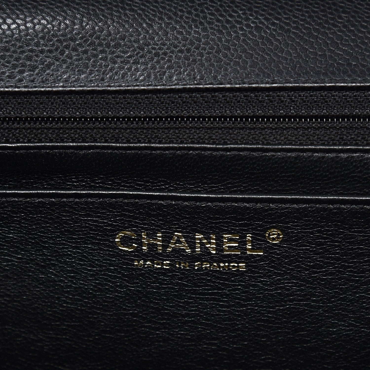 Chanel Caviar Quilted Maxi Single Flap Black 7 of 12