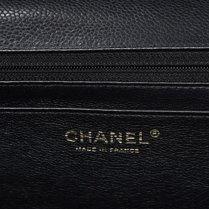 Chanel Caviar Quilted Maxi Single Flap Black 7 of 12