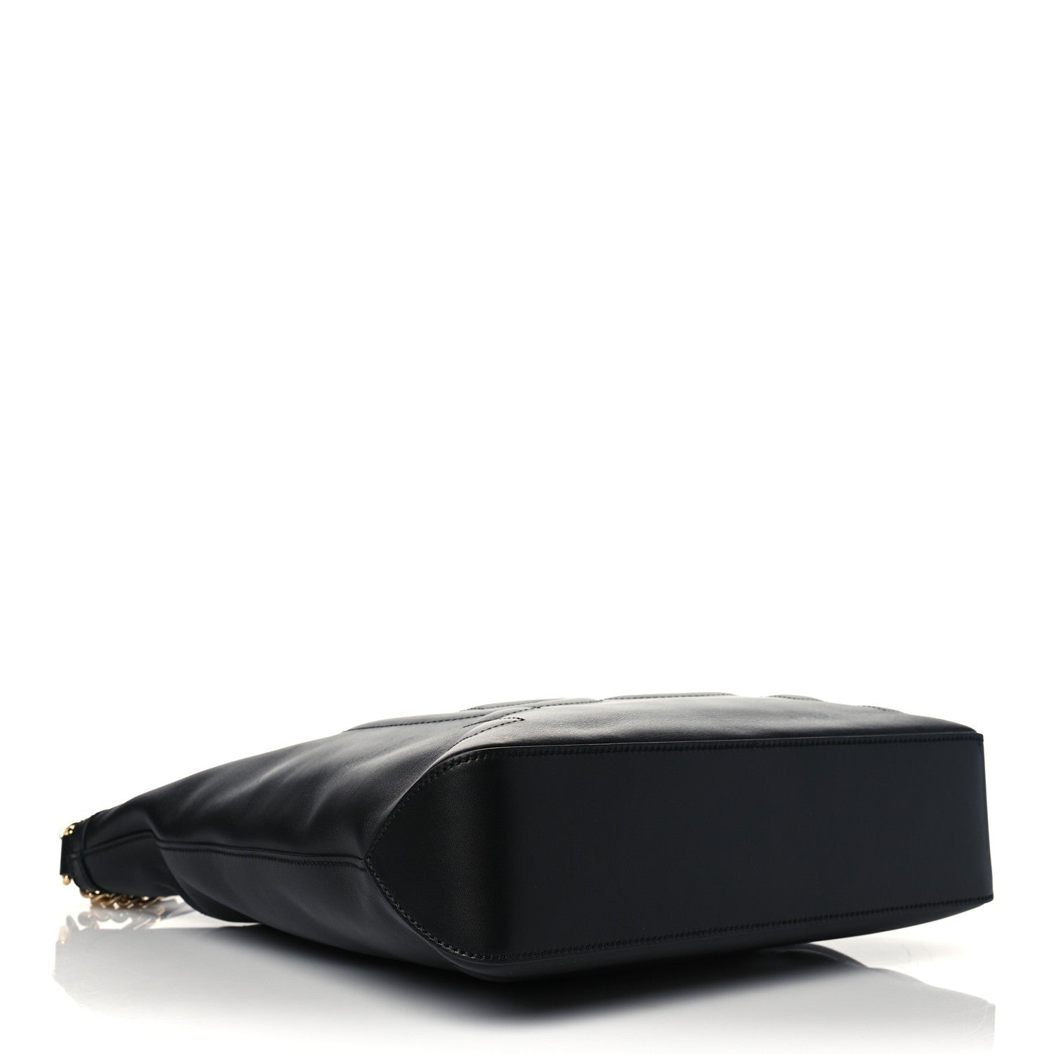 Gucci Apollo Calfskin GG Dadini Embroidered Chain Hobo Black 4 of 10