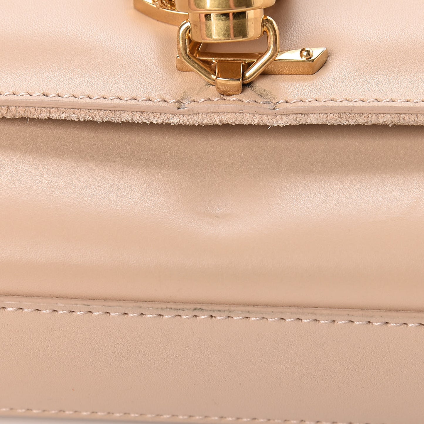 Smooth Calfskin Medium Classic Monogram Kate Tassel Satchel Dark Beige