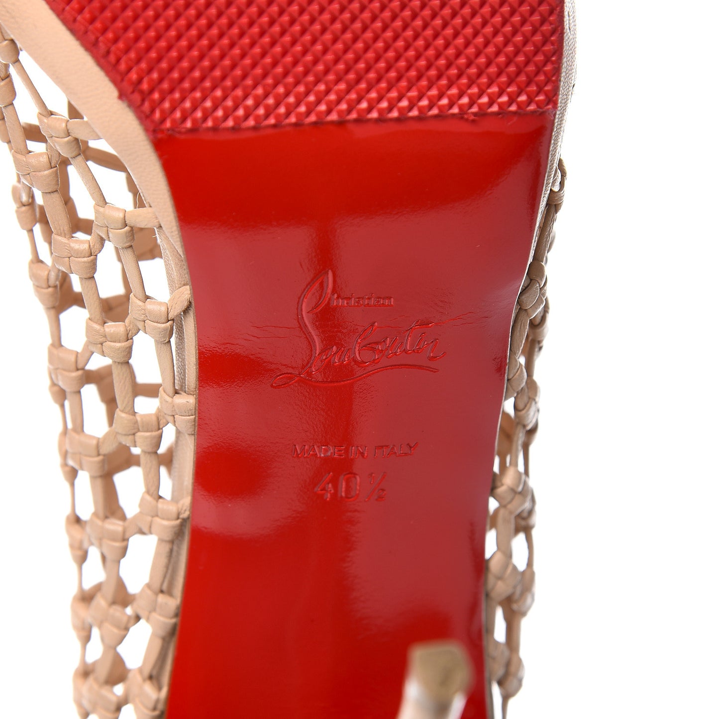 Nappa Porligot 120 Pumps 40.5 Nude