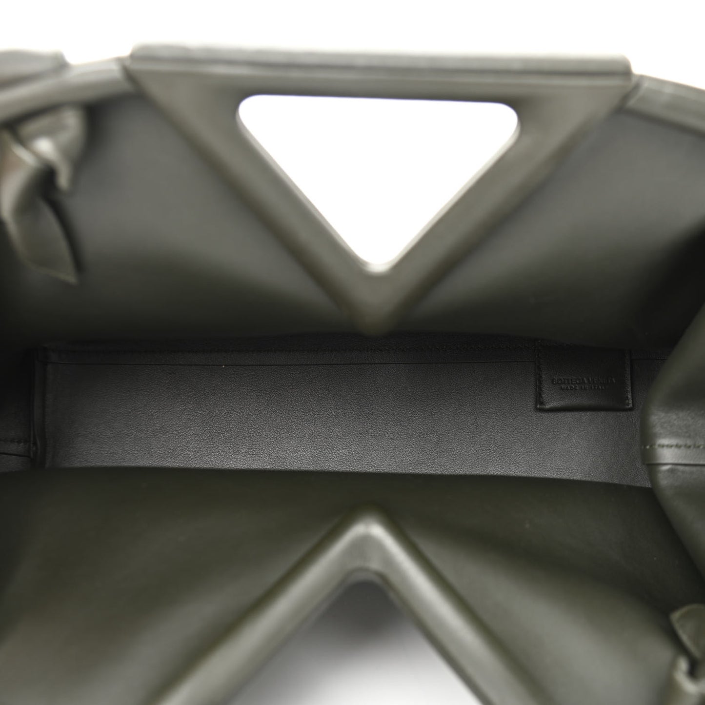 Calfskin Large The Point Triangle Bag Camping