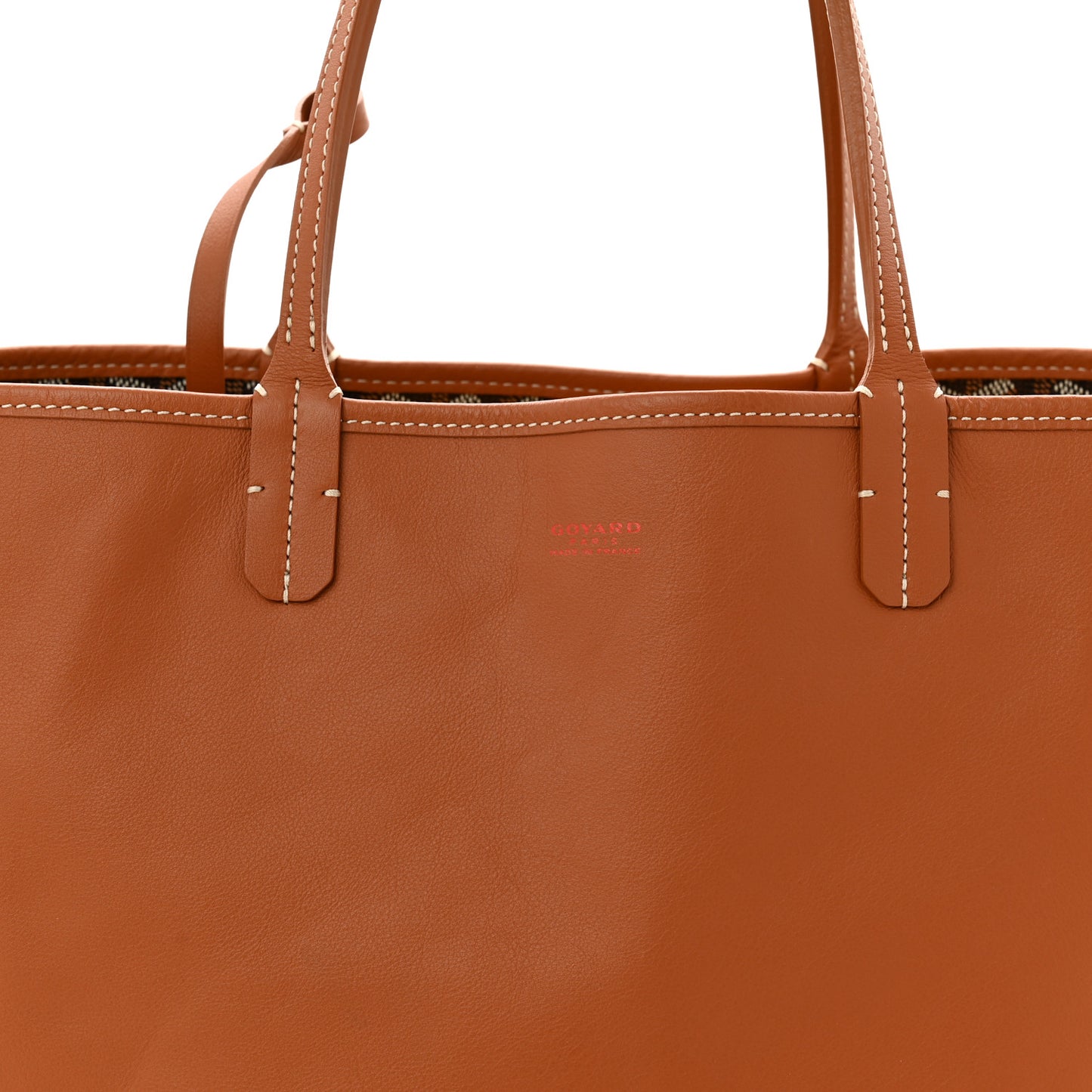 Goyardine Reversible Anjou PM Black Gold