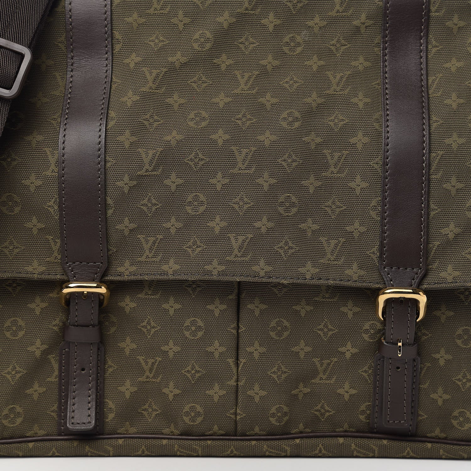 Louis Vuitton Mini Lin Sac a Langer Diaper Bag Kaki 9 of 9