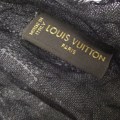 Louis Vuitton Cashmere and Silk Damier Etole Black 5 of 7
