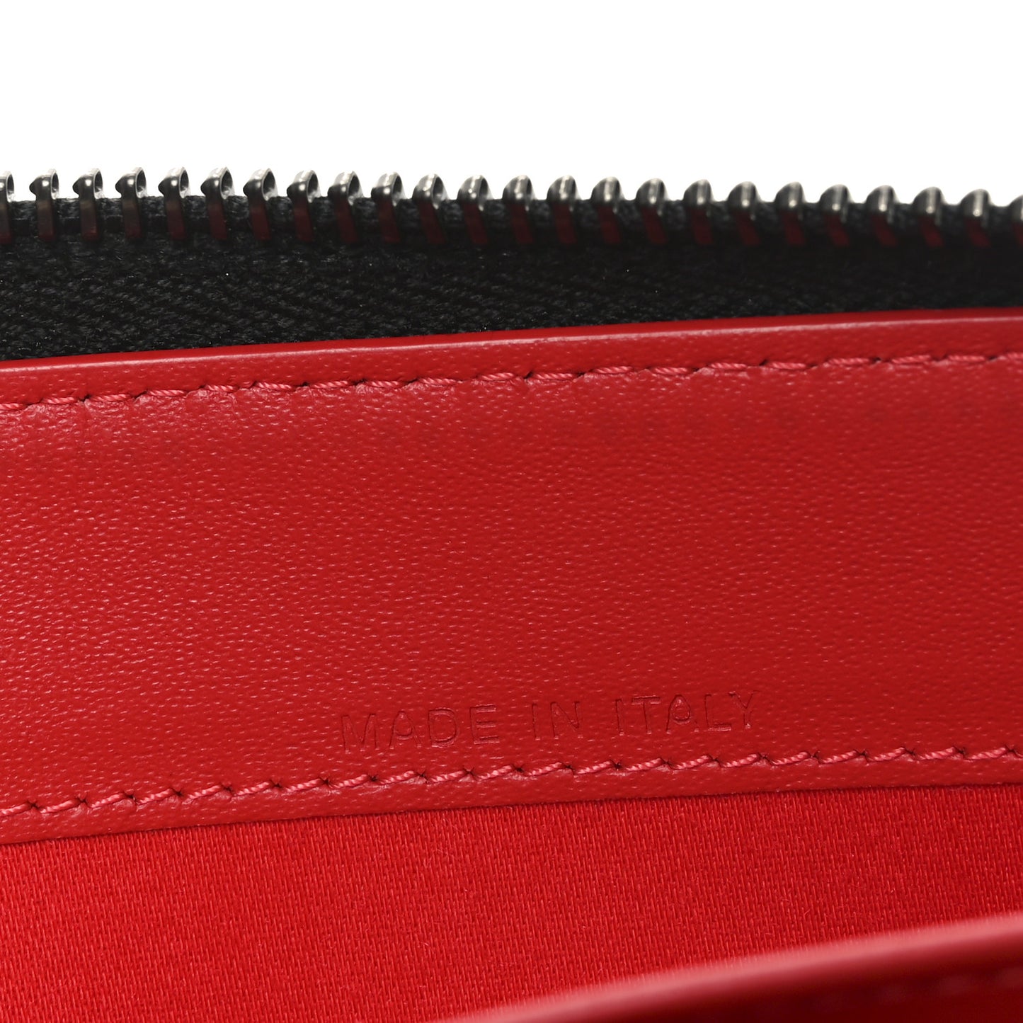 CL Canvas Zip Around Wallet Black
