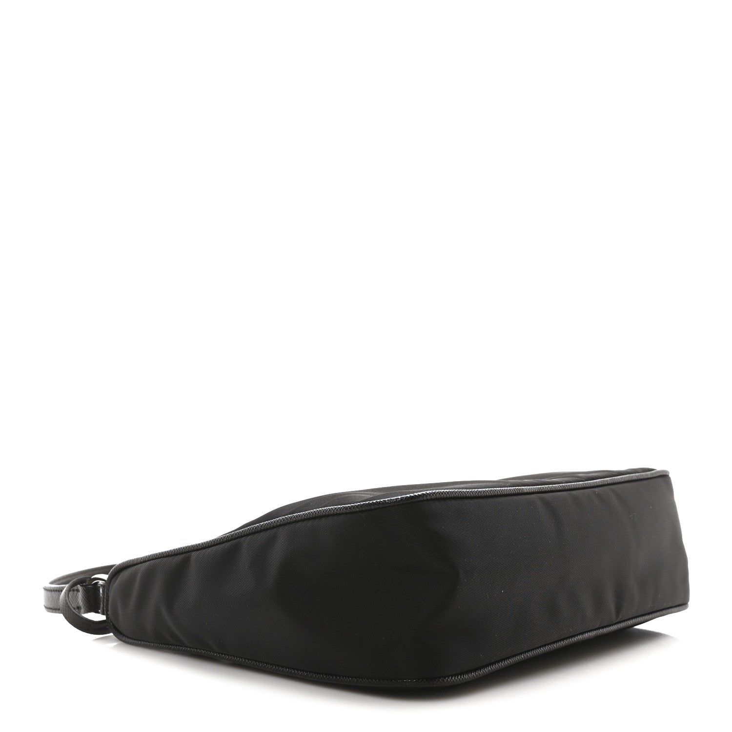 Prada Tessuto Nylon Saffiano Mini Re-Edition 2005 Bag Black 4 of 11