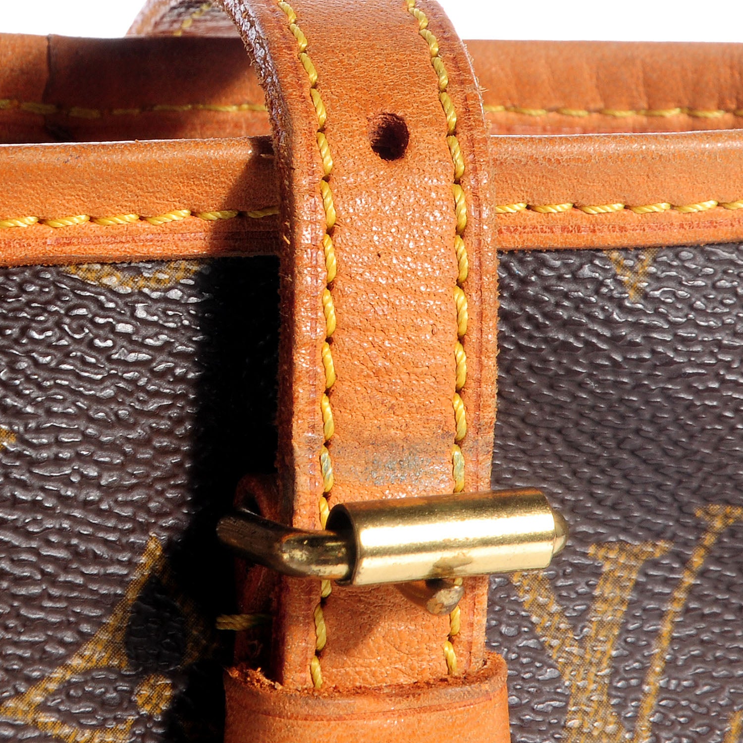 Louis Vuitton Monogram Petit Bucket 23 9 of 11