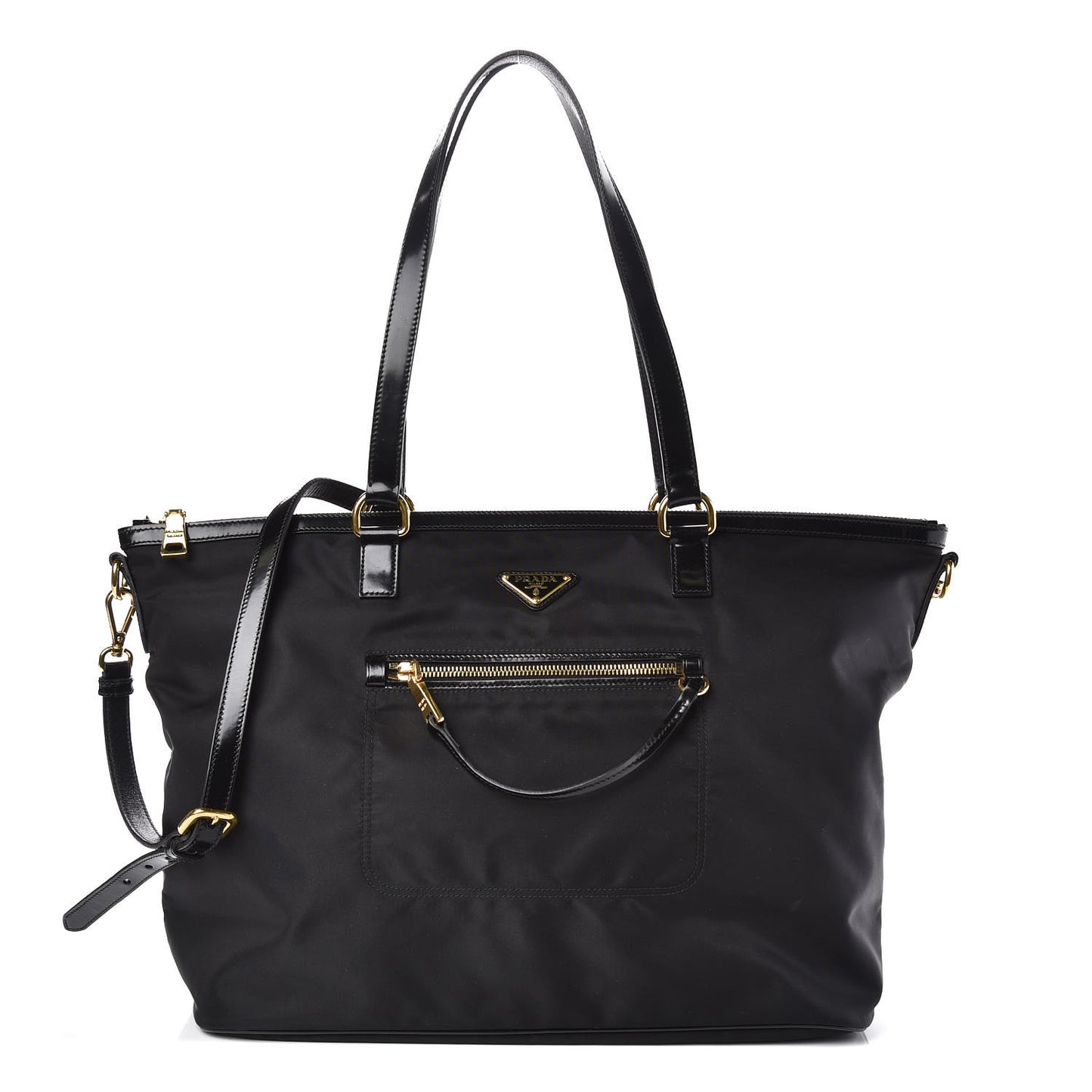 Tessuto Nylon Tote Black