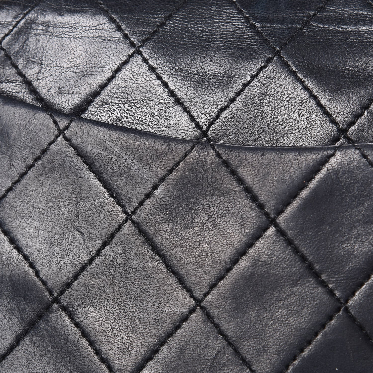 Chanel Lambskin Quilted Mini Square Flap Black 13 of 16