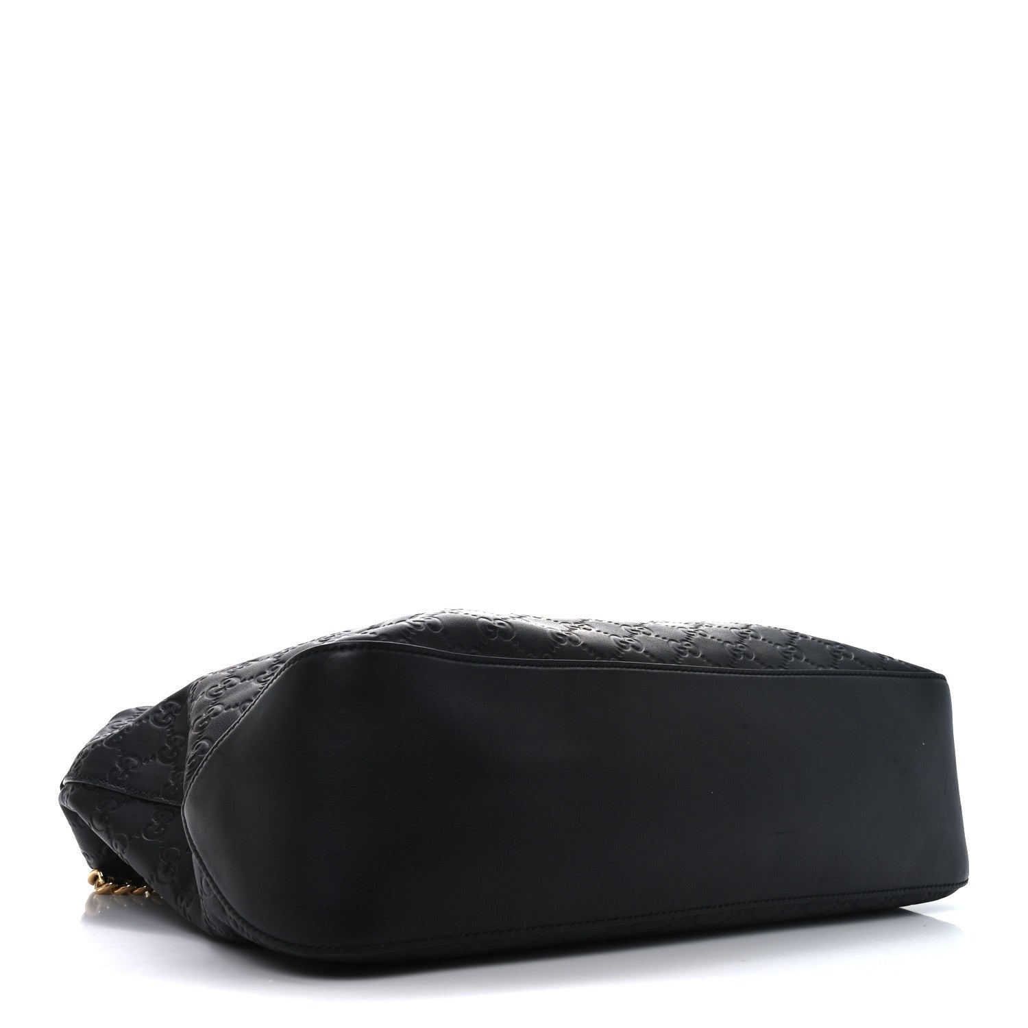 Gucci Guccissima Signature Large Linea A Hobo Black 4 of 10