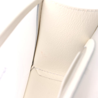 Alexander McQueen Calfskin Polyurethane Mini Jeweled Knuckle Satchel Clear White 14 of 18
