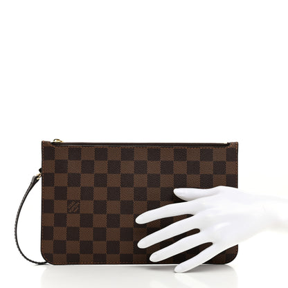 Louis Vuitton Damier Ebene Neverfull MM GM Pochette 2 of 6