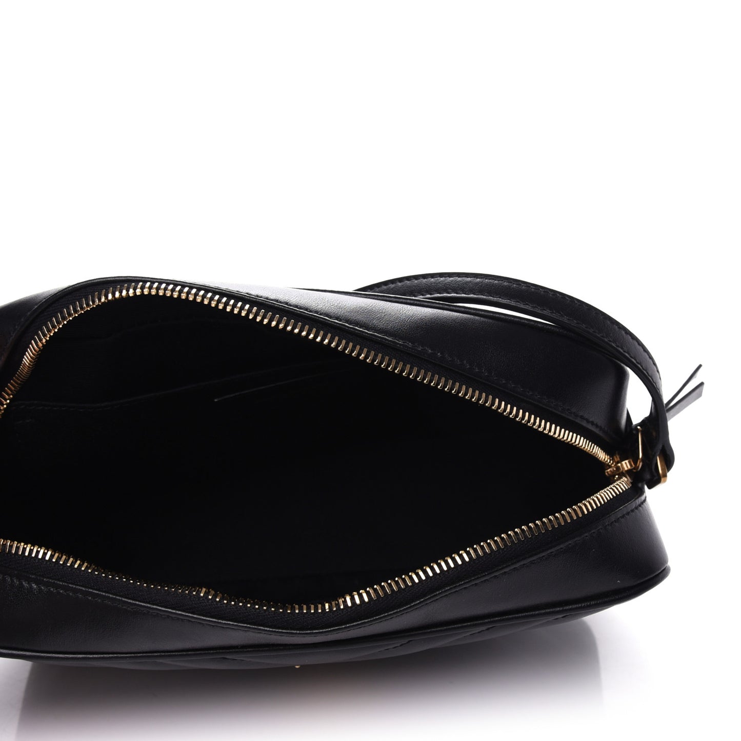 Calfskin Matelasse Monogram Lou Camera Bag Black