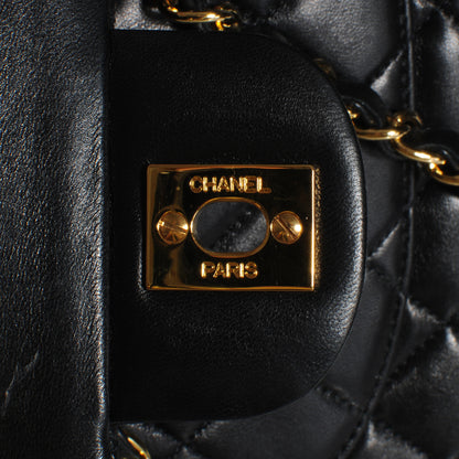Chanel Lambskin Small Double Flap Black 6 of 10
