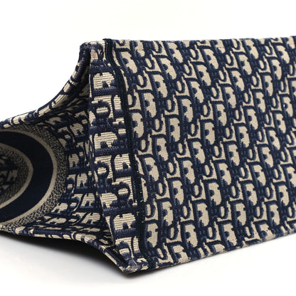 Christian Dior Oblique Large Book Tote Blue Multicolor 9 of 12