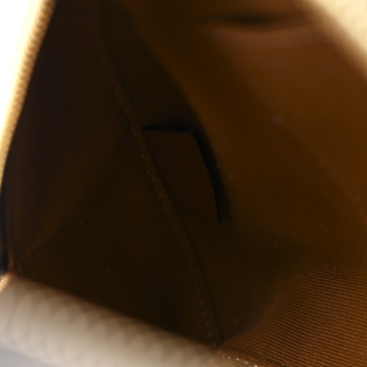 Triomphe Canvas Calfskin Medium Teckel Triomphe Bag Tan