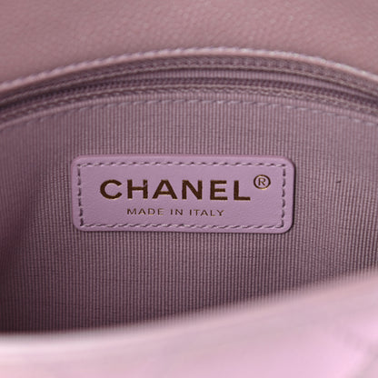 Chanel Iridescent Caviar Quilted Mini My Perfect Flap Pink 6 of 9