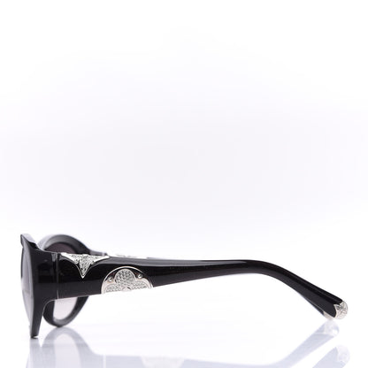 Louis Vuitton Speckling Acetate Iris PM Z0333W Black 3 of 10