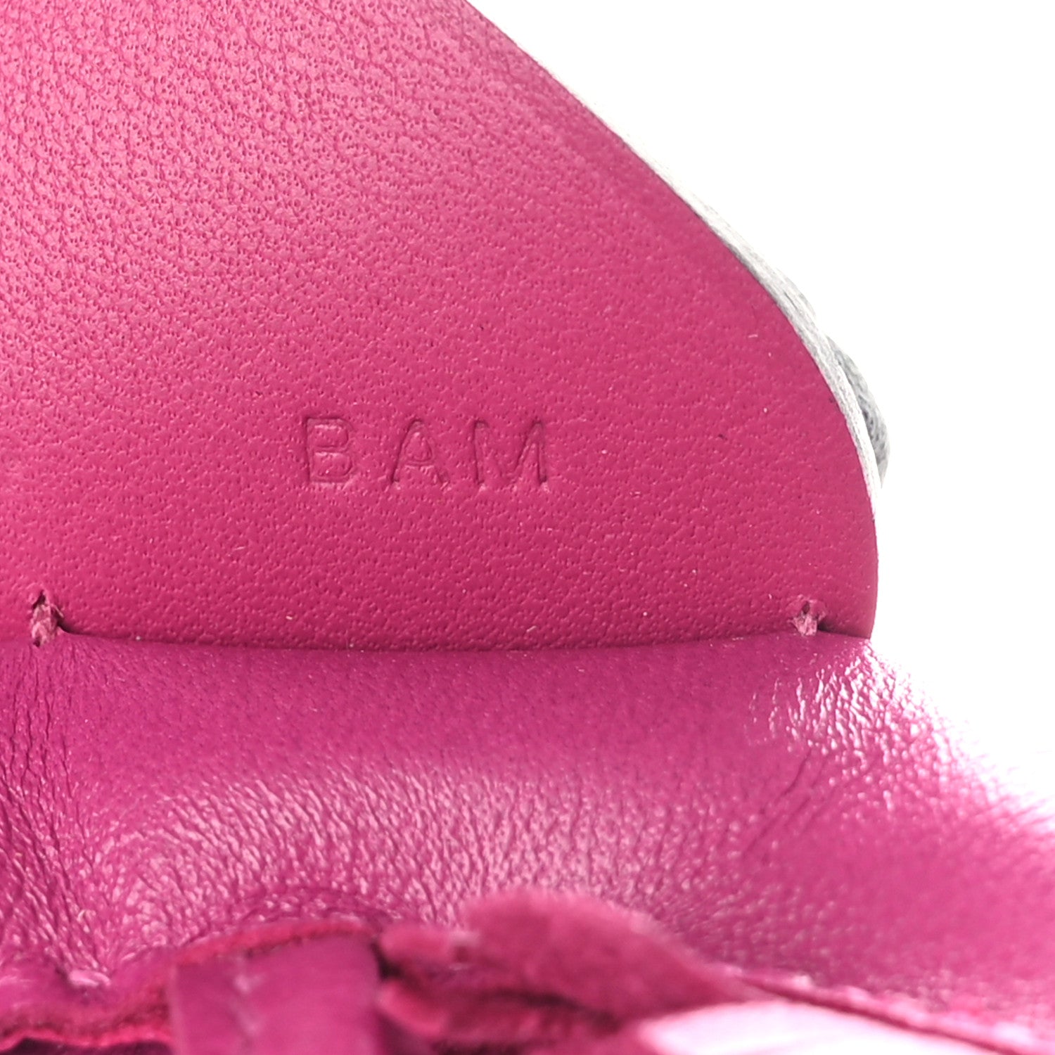 Hermes Milo Lambskin Lizard Touch Grigri Rodeo Pegase Horse Bag Charm Rose Poupre 4 of 5
