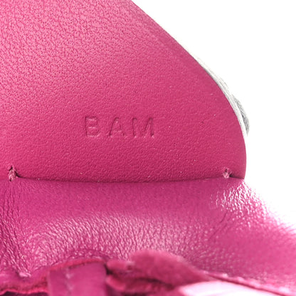 Hermes Milo Lambskin Lizard Touch Grigri Rodeo Pegase Horse Bag Charm Rose Poupre 4 of 5