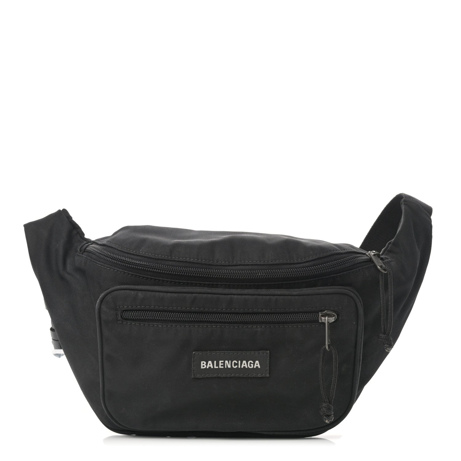Balenciaga Recycled Casual Nylon Explorer Beltpack Black 1 of 10
