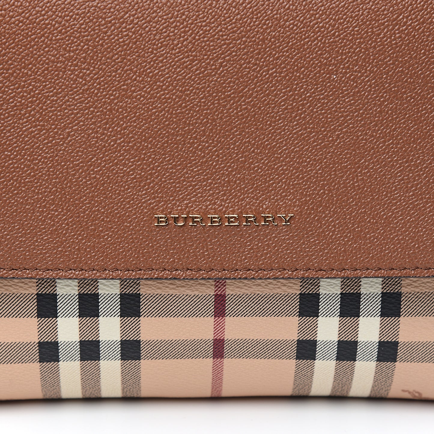 Haymarket Check Small Loxley Crossbody Bright Toffee