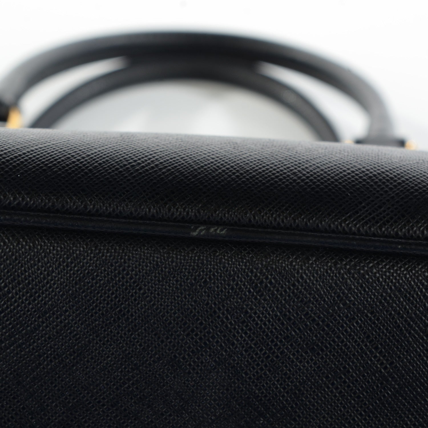 Prada Saffiano Lux Medium Double Zip Tote Nero Black 3 of 13