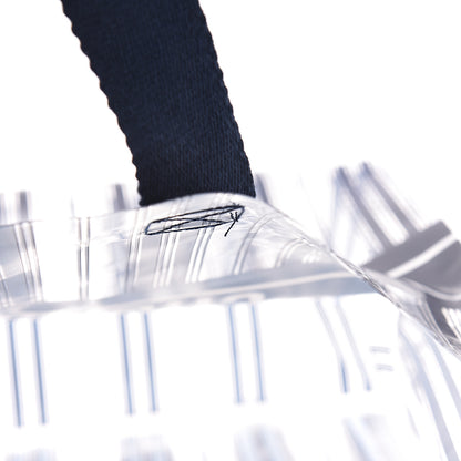 Christian Dior Plastic Dioriviera Tote Navy 9 of 10