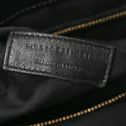 Saint Laurent Calfskin Y Quilted Monogram Large Loulou Shopper Black 7 of 10