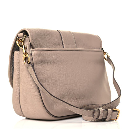 Marc Jacobs Calfskin Interlock Courier Messenger Taupe 3 of 13
