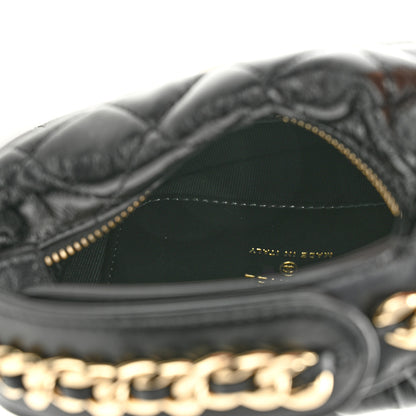 Chanel Quilted Chain Around Pouch Black 5 of 10