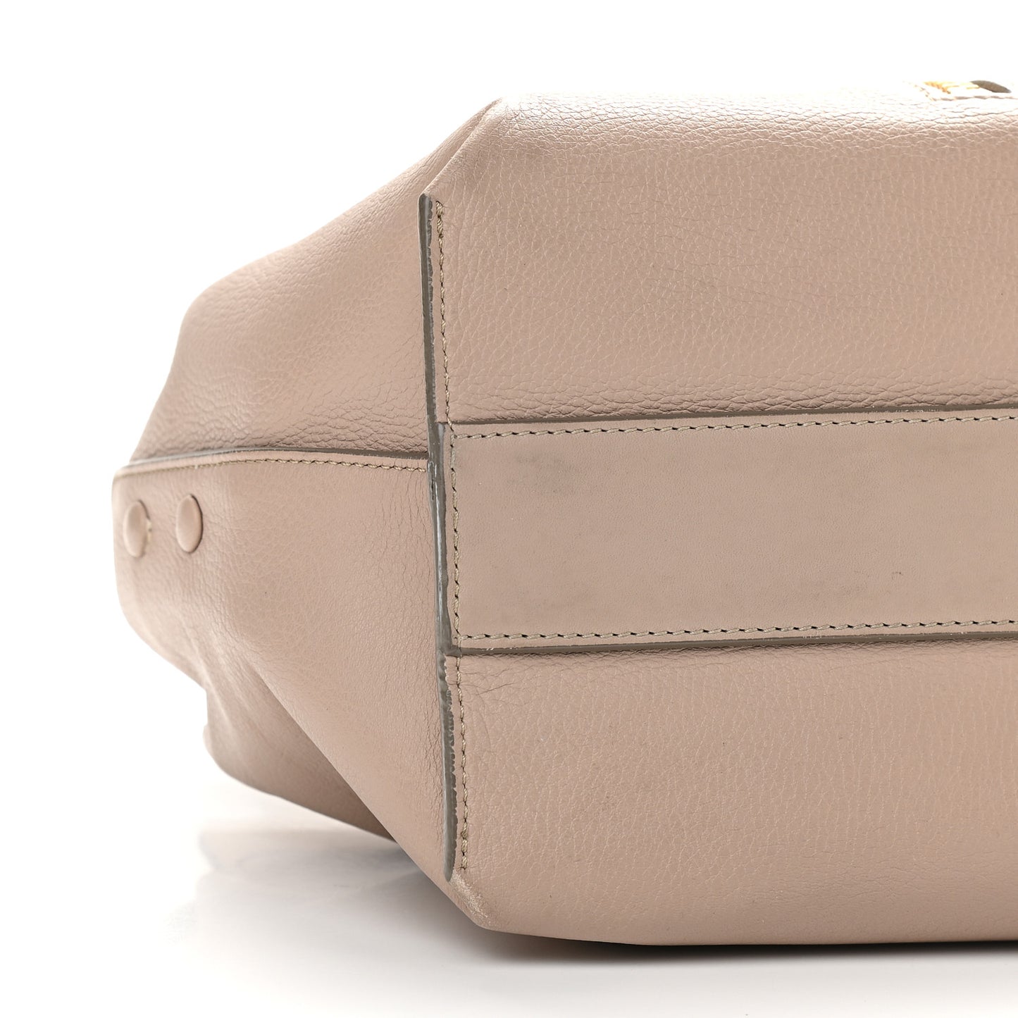 Grained Calfskin Small Cate Satchel Blush