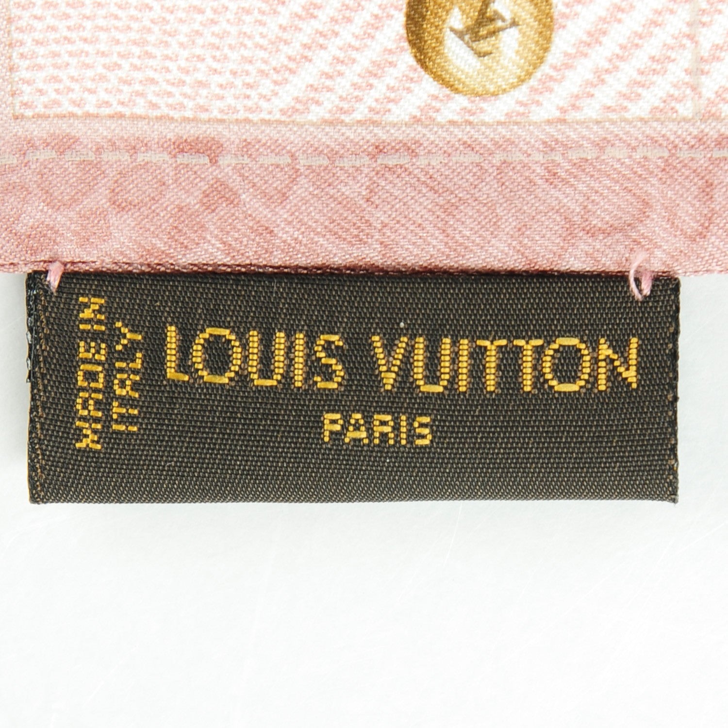 Louis Vuitton Silk Monogram New Denim Bandeau Rose Clair 4 of 6