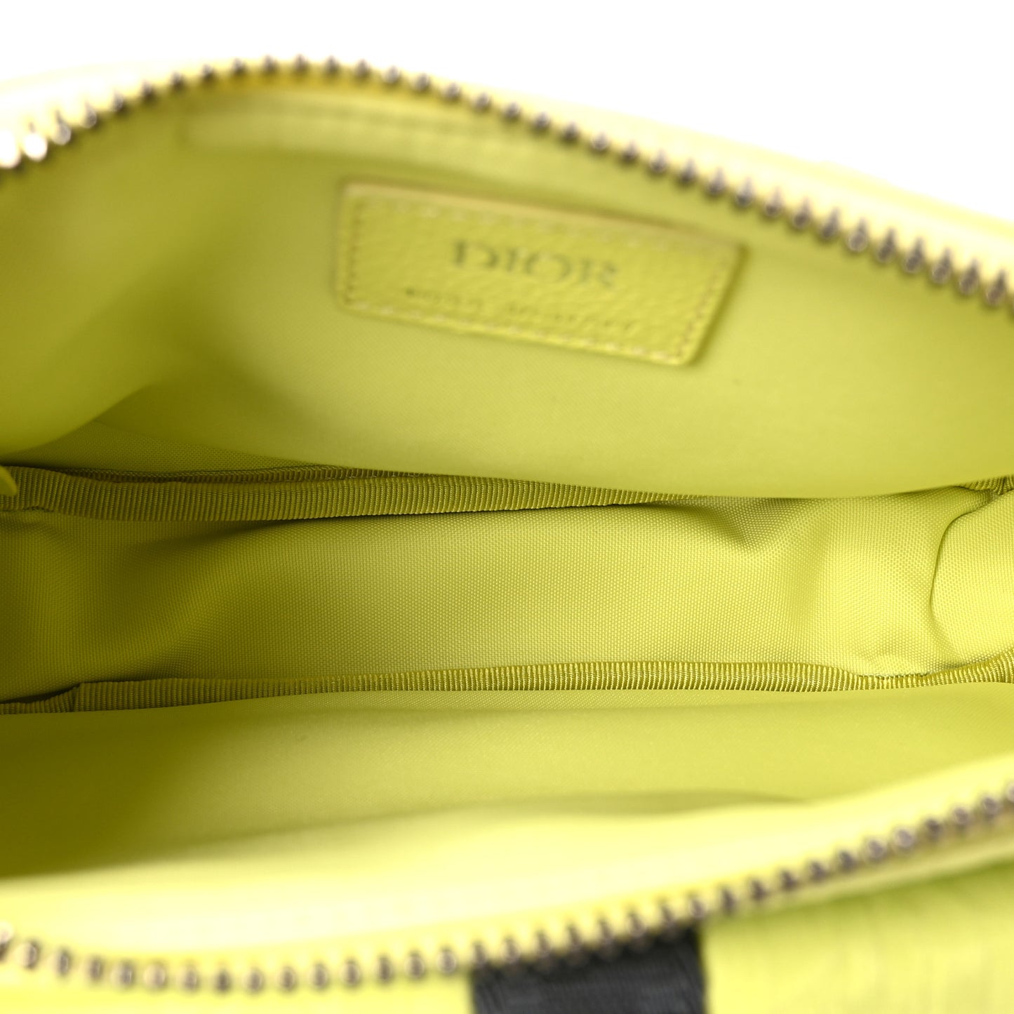 Oblique Jacquard Dior 8 Pouch With Strap Jaune