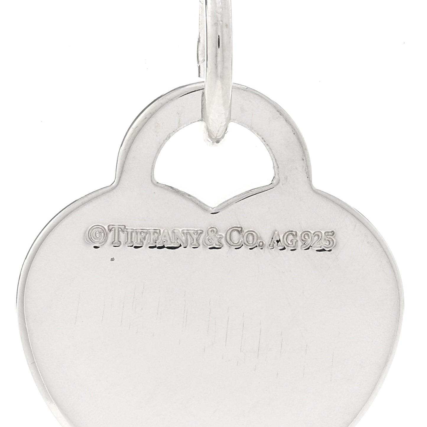 Sterling Silver Medium Return To Tiffany Heart Pendant Necklace