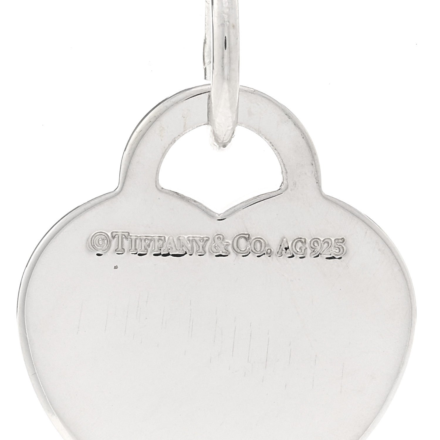 Tiffany Sterling Silver Medium Return To Tiffany Heart Pendant Necklace 4 of 4