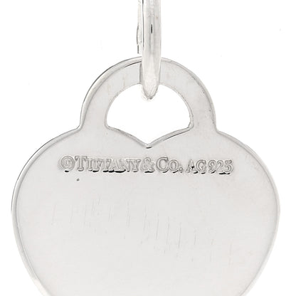 Tiffany Sterling Silver Medium Return To Tiffany Heart Pendant Necklace 4 of 4