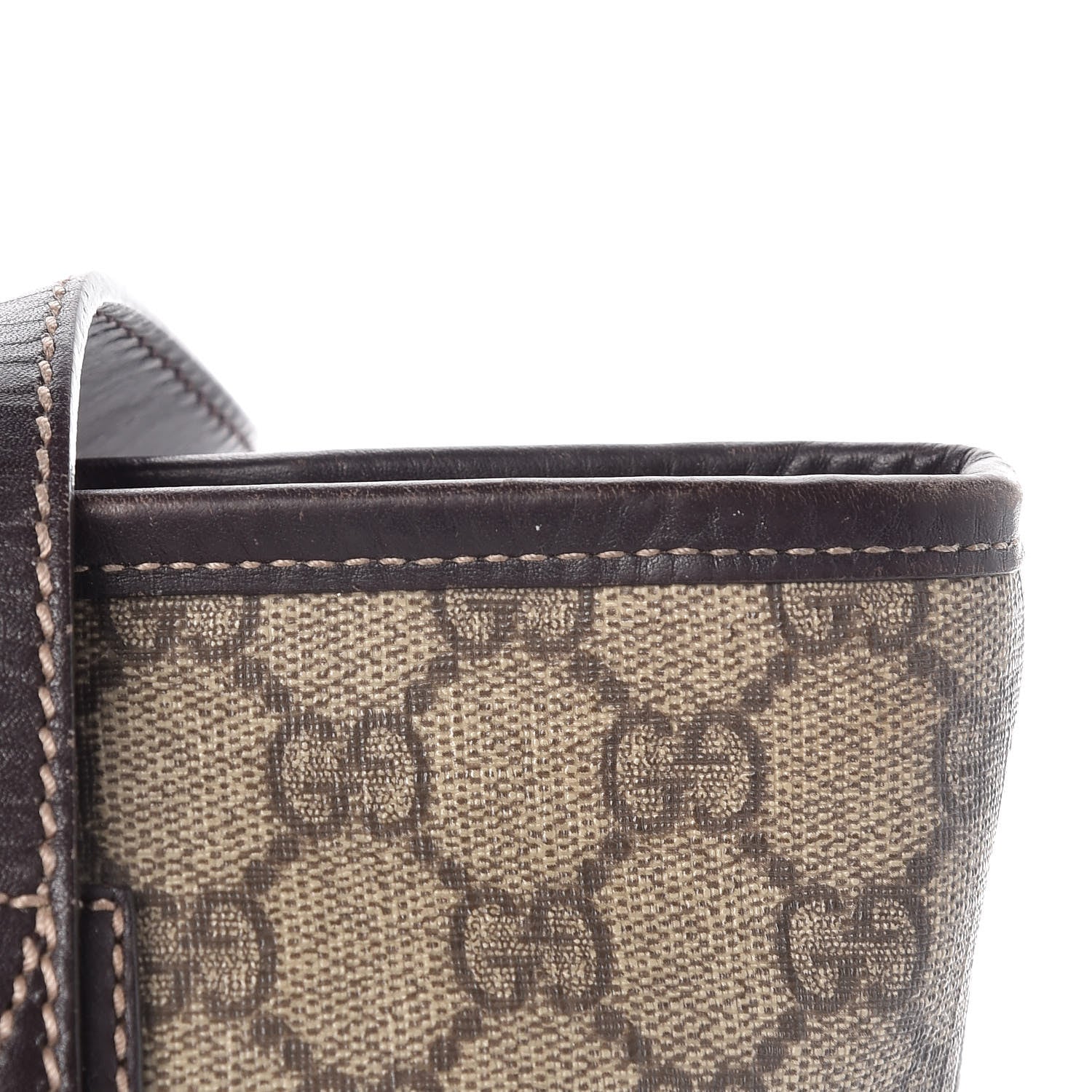 Gucci GG Supreme Monogram Small Joy Tote Dark Brown 20 of 20