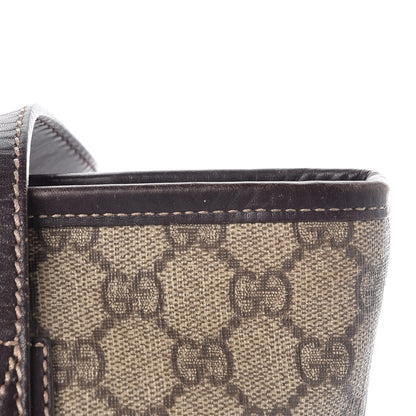 Gucci GG Supreme Monogram Small Joy Tote Dark Brown 20 of 20