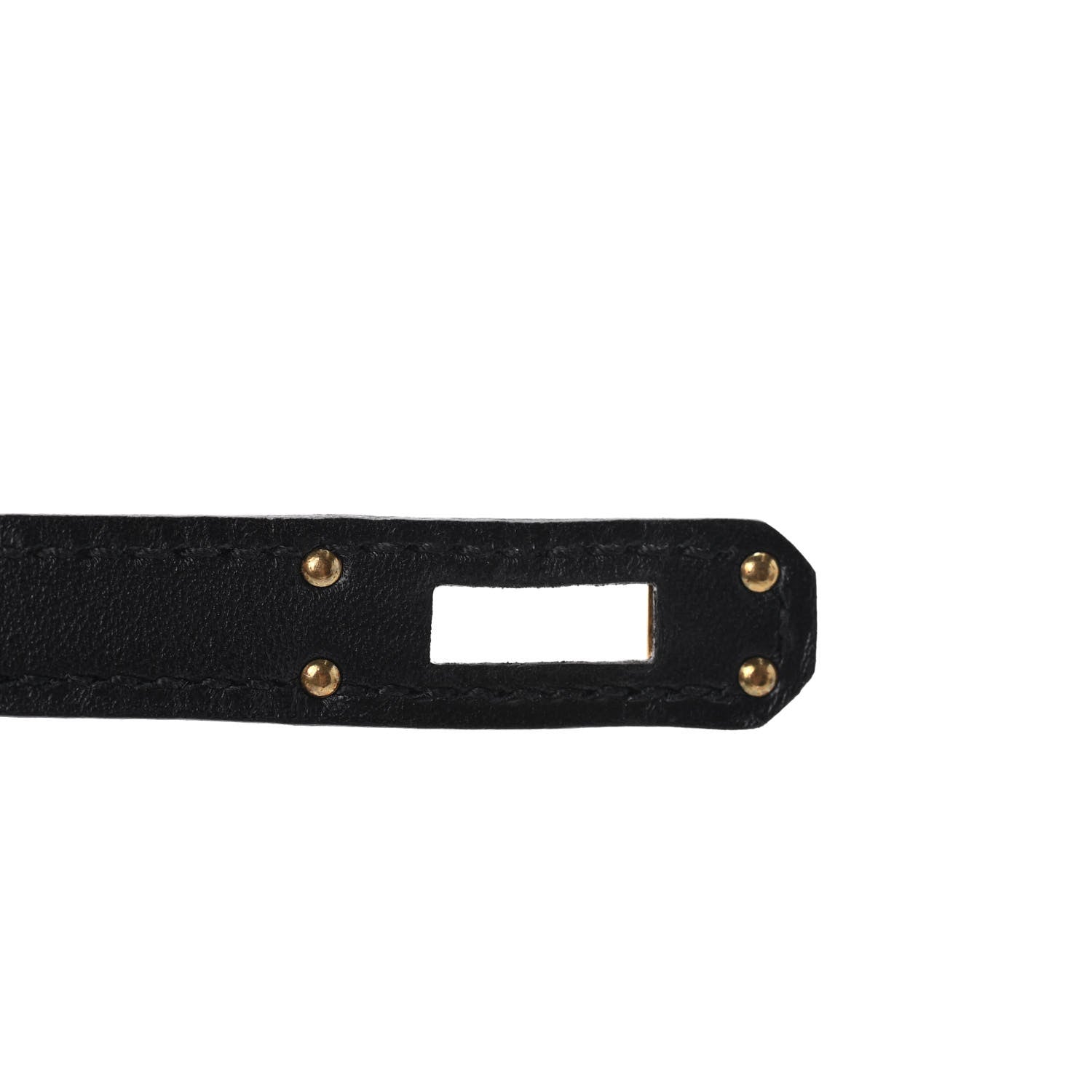 Hermes Swift Kelly Pochette Clutch Black 23 of 25