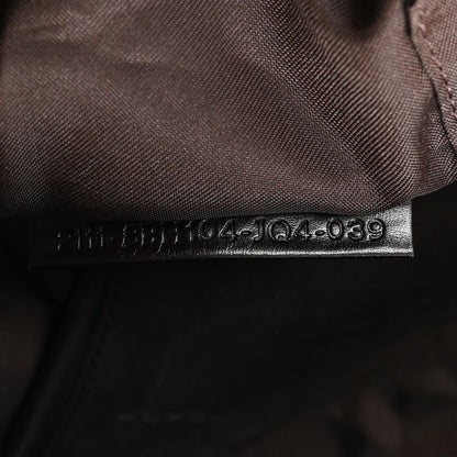 Fendi Zucchino Vitello Roll Tote  Testa di Moro Beige 7 of 10